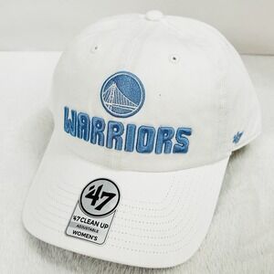 Golden State Warriors '47 Brand Luminance Women's Clean Up Hat Cap Adjustable